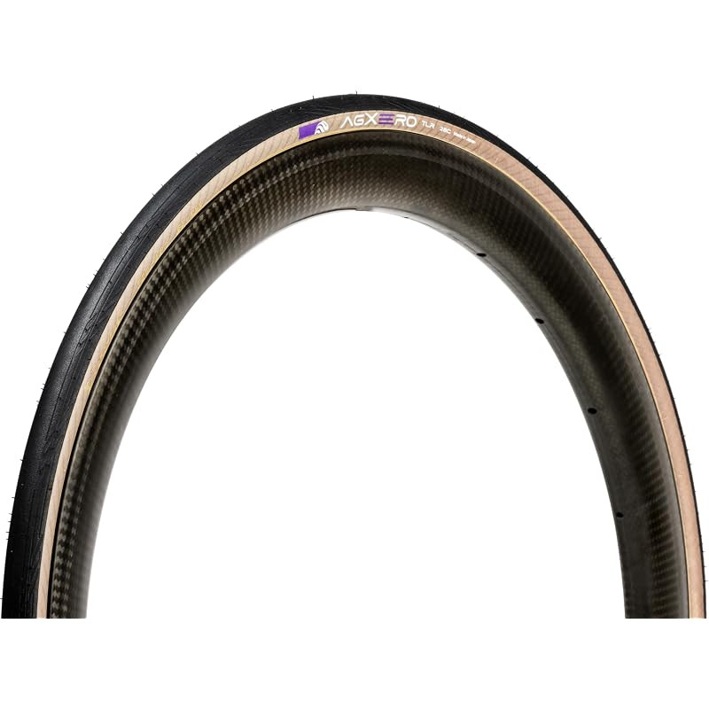 Panaracer AGXERO TLR Tubeless-Ready Tires - 700x25C, 700x28C, and 700x30C Options in Black and Amber