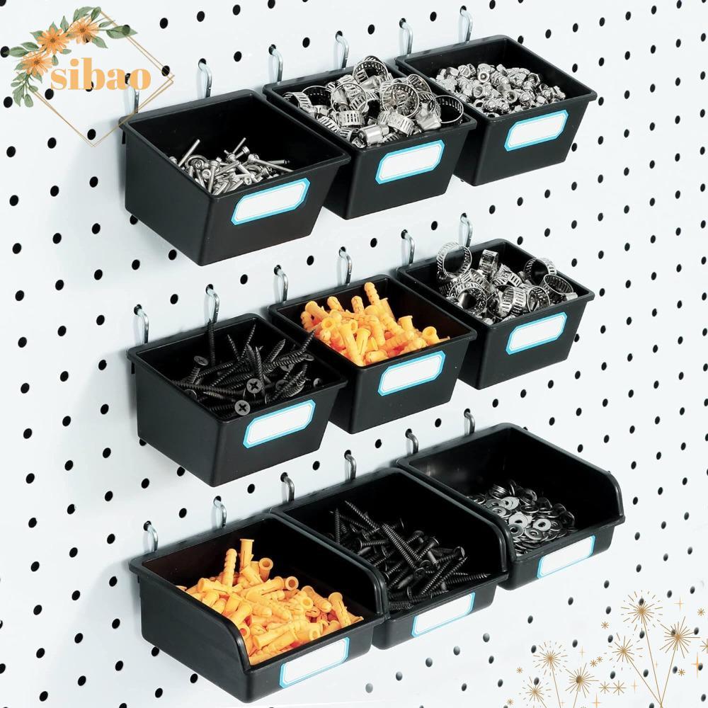 ตะขอ Pegboard SIBAO, ถัง Pegboard PP, กล่อง Pegboard