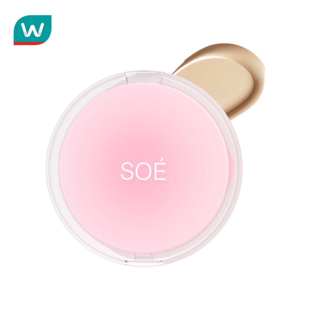 SOE โซเอ้ สเตย์ ล็อก แอร์ แมตต์ คุชชั่น SPF42 PA+++ 15ก. 03 แซน เนเชอรัล
