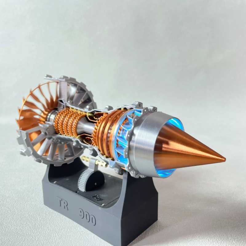 Vortex Fan Engine Class ของเล่นขนาดเล็กสีดําเทคโนโลยีเดสก์ท็อปเครื่องประดับชาร์จ Prefer