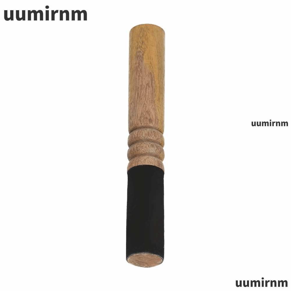 UUMIR ร้องเพลงชาม Mallet, สีดําและสีน้ําตาลไม้ชามเสียง Striker, Professional การทําสมาธิ Mallet Stic
