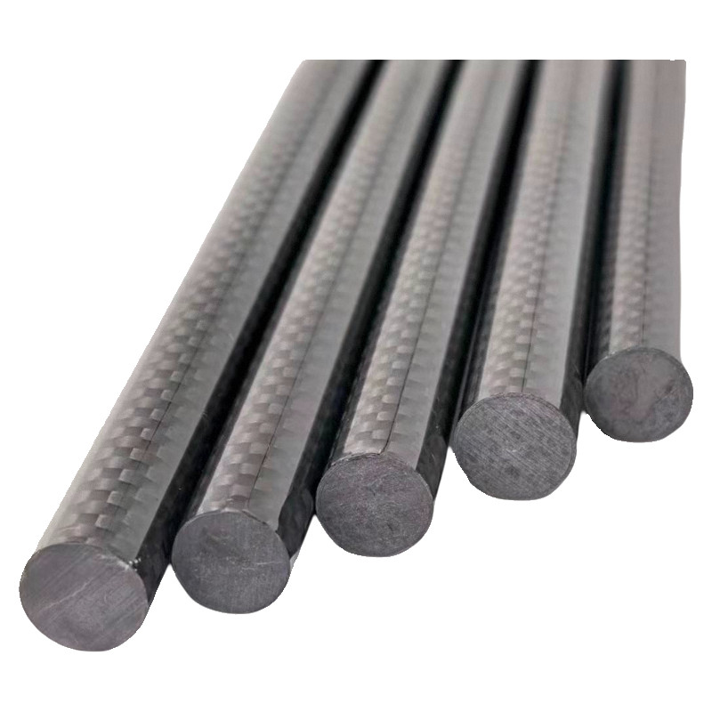3k คาร์บอนไฟเบอร์ Rod Solid Carbon Rod 4mm5mm6mm8mm10mm12mm คาร์บอนไฟเบอร์ Rod เสริมคาร์บอนไฟเบอร์ R