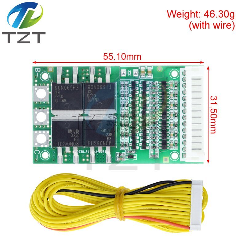 6-13 สาย 25A Tri-Yuan/แบตเตอรี่ลิเธียมเหล็กฟอสเฟตแบตเตอรี่พอร์ตเดียวกันแยก Universal 24V36V48V Polym