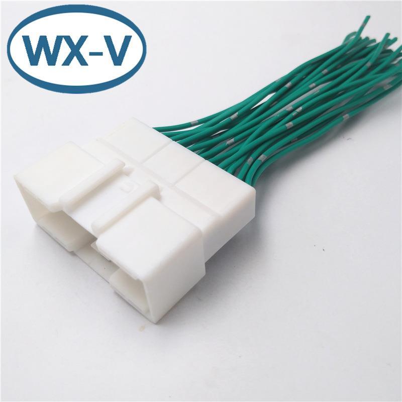 มก624344 สายรัด DT04-2P Dechi Connector ขั้วต่อกันน้ําในรถยนต์ DT06-4S เทอร์มินัลก้น