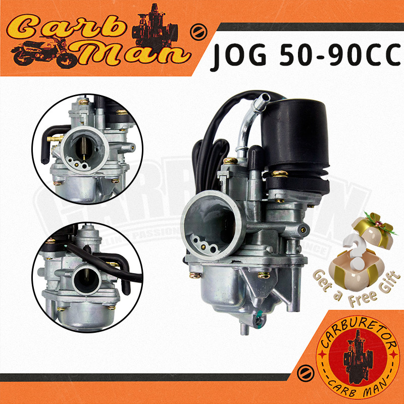 Carburador Para Scooter Yamaha Jog 90 Axis 90 CY90 Motor Minarelli 3WF 1E50QMF 2T 19mm Com Afogador 