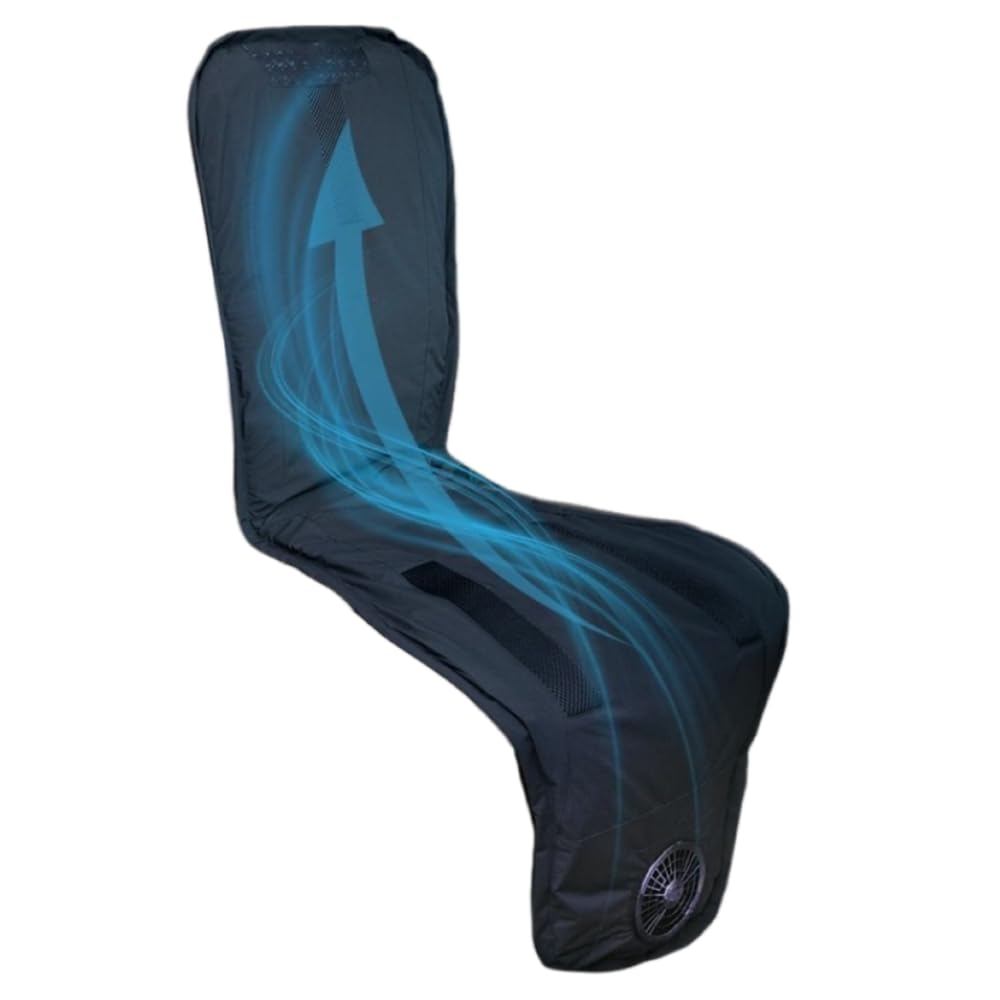 เบาะรองนั่งระบายความร้อนในรถ (KC2000) แบบมีพัดลม | Cooling Car Seat Cushion, KC2000, Air-Conditioned