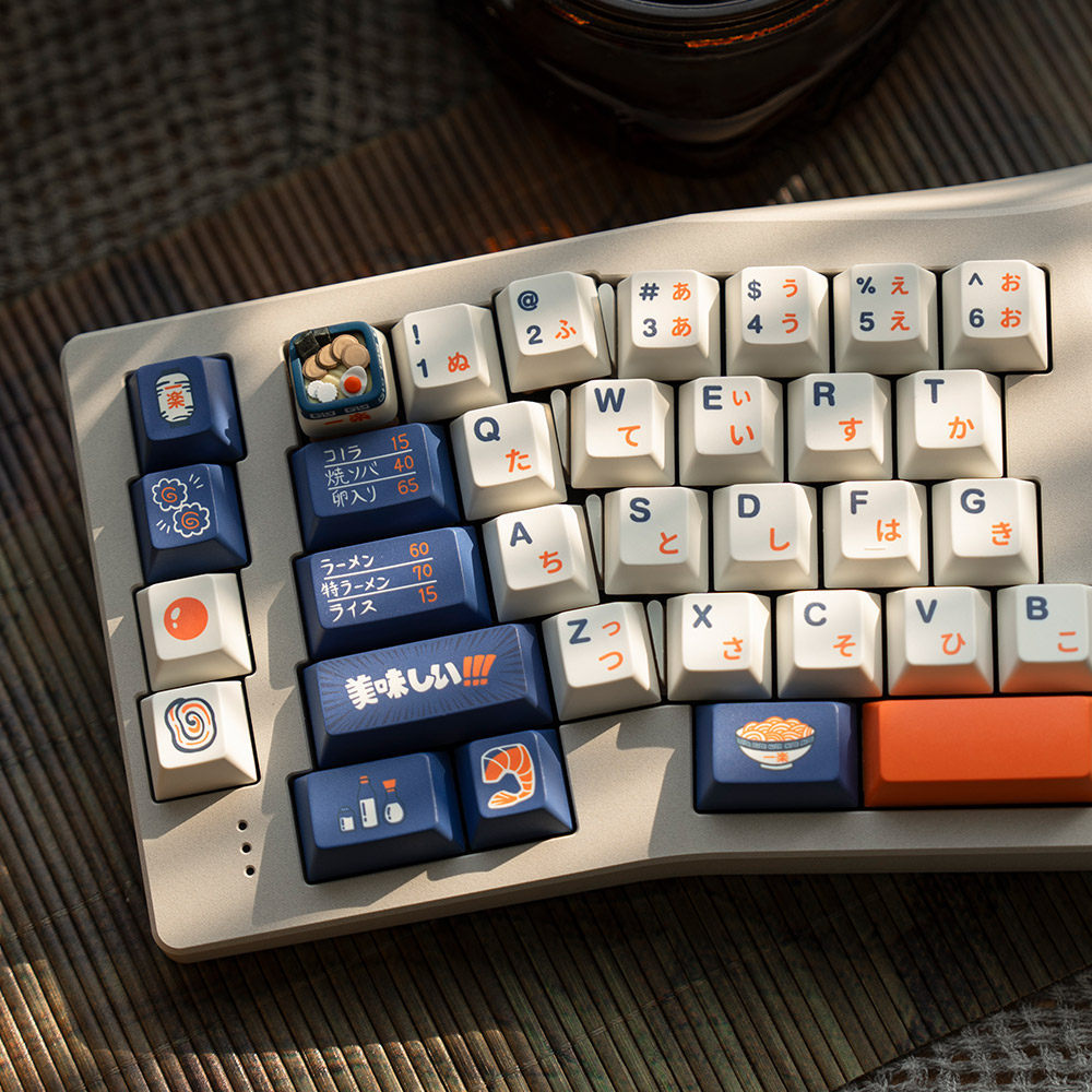 FBB Original Keycap Yile Ramen R2 ระเหิด PBT หนา 1.7 มม.คีย์บอร์ด Naruto สินค้า
