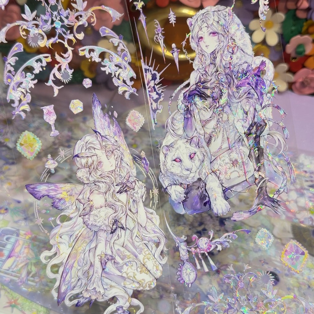 XXstudio Sub-Packing คู่มือเทป Huiwei เหลือตัวอักษรหญิง Flow Magu การ์ดกลับการ์ด Narushima Naruta
