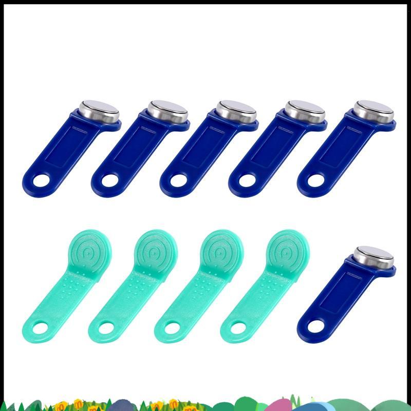 Super 10 ชิ้น/ล็อต Rewritable RFID Contact Memory Key RW1990 IButton สําหรับ Copy Card ซาวน่าคีย์การ