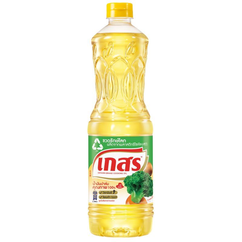 เกสรน้ำมันปาล์ม 1ลิตร Gaysorn Palm Oil 1ltr. [หมายเลขบาร์โค้ด 8851494007523 ] สินค้าคุณภาพดี คัดสรรอย่างตั้งใจ