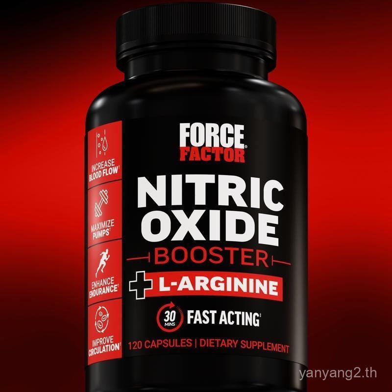 Force Factor Nitric Oxide Booster Turtleneck-Arginine - Fast Acting Formula for Enhanced Muscle Pump