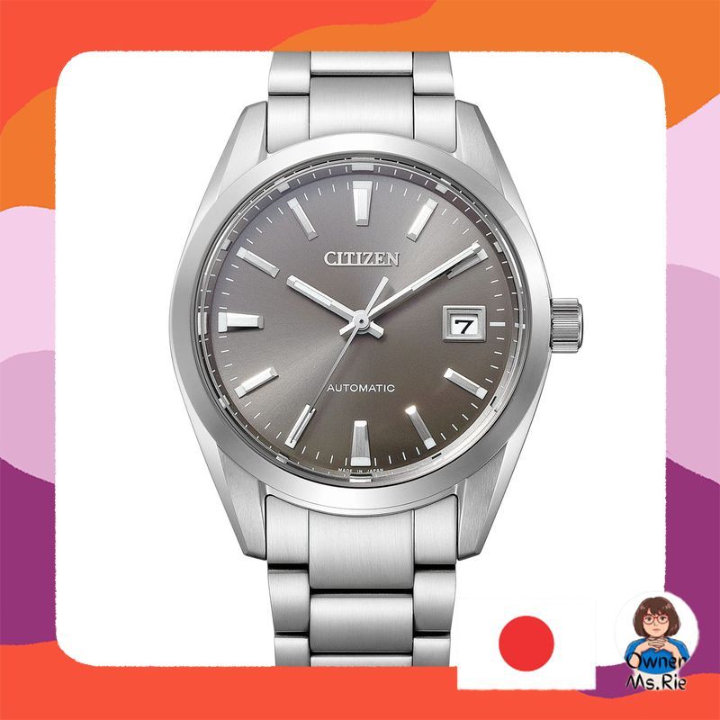 [CITIZEN] Men's Watch Citizen Collection Mechanical Automatic Waterproof Date Display See-Through Ba