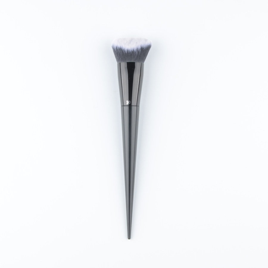 แปรงปัดแป้งฝุ่น แปรงแต่งหน้า Kvd10แปรงแป้ง3D แปรงรองพื้นแปรงคอนซีลเลอร์แปรงแต่งหน้าลาดสองด้านหางแหลม