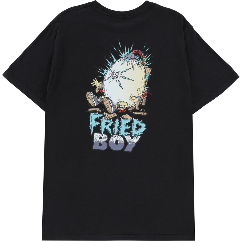 Heroin Fried Boy T-Shirt Black