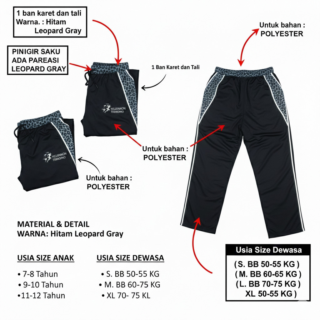 TOPSELLER SANUBARY.ID Leopard Pants BAGGY PANTS LEOPARD / Y2K BAGGY PANTS LEOPARD MOTIF / Y2K VINTAG