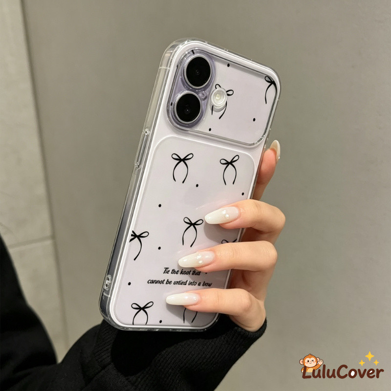 Bowknot Clear Case สําหรับ Vivo T5X T5 T4X T4R T4 T3 Lite T3X T2X T2 T1X T1 S50 S30 Pro Mini X300 Ul