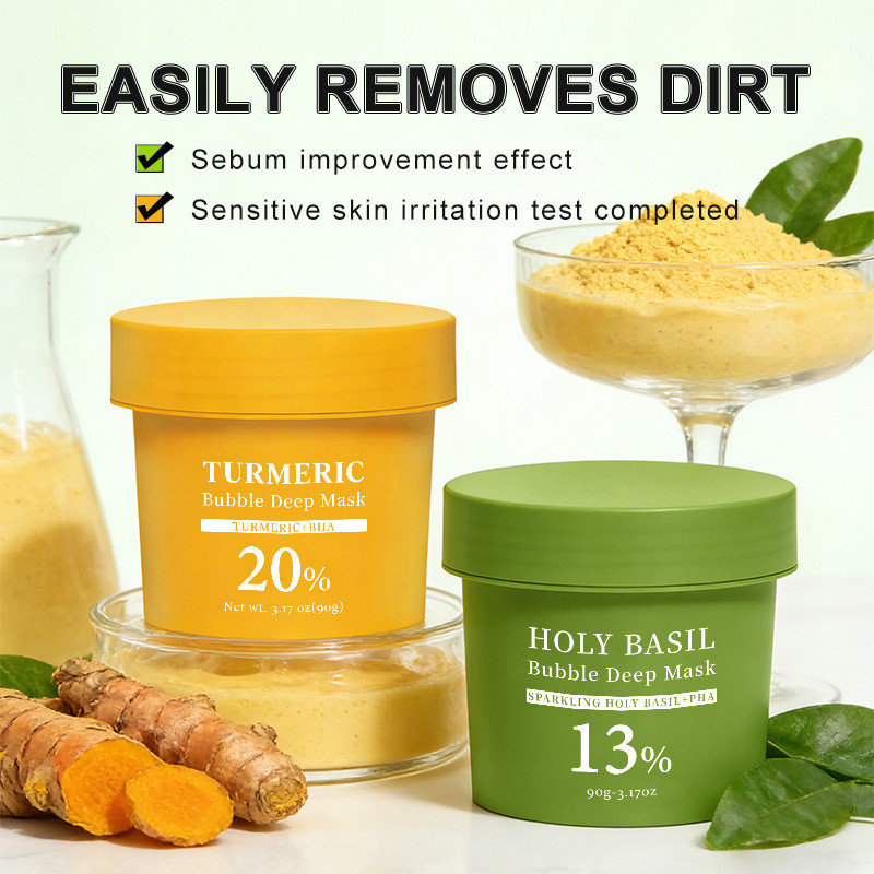 Preferred in-stock items#Best-selling in stock HOLY BASIL Bubbe Deep Mask Holy Basil Bubble Mask, En