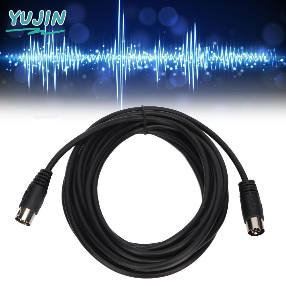 YUJIN DIN 8Pin to DIN 8Pin สาย, Plug and Play ความแม่นยําสูง DIN 8Pin ชาย DIN 8Pin ชาย, ยืดหยุ่น 5 m