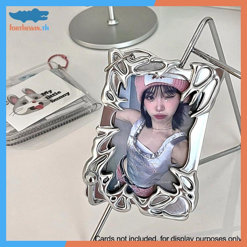 Forthewin Electroplated Premium Feeling Creative Card Holder K-POP Idol Card Holder th