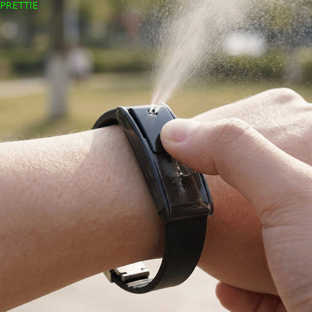 PRETTIE Dispenser Bracelet, PVC Lightweight Scent Diffuser Bracelet, Portable Refillable Adjustable 