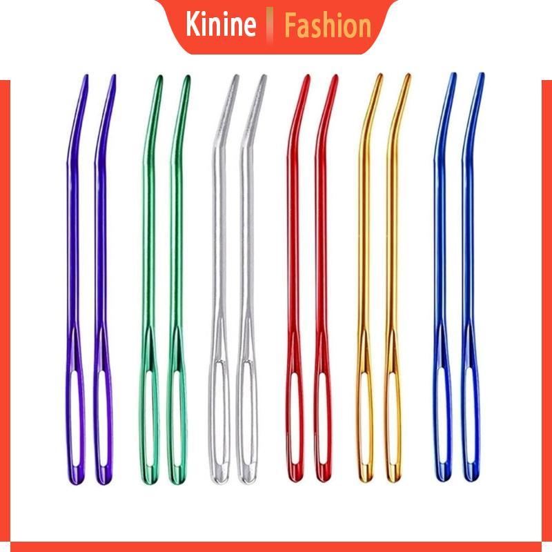 KIN Yarn Darning Needle ชุดเข็มเย็บผ้าสําหรับเย็บผ้าขนสัตว์ถักมือโครเชต์