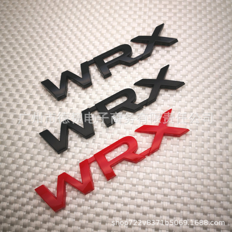 เหมาะสําหรับ Subaru WRX สติกเกอร์หาง SUBARU WRX subaru wrx ดัดแปลงโรงงานพร้อมสต็อก