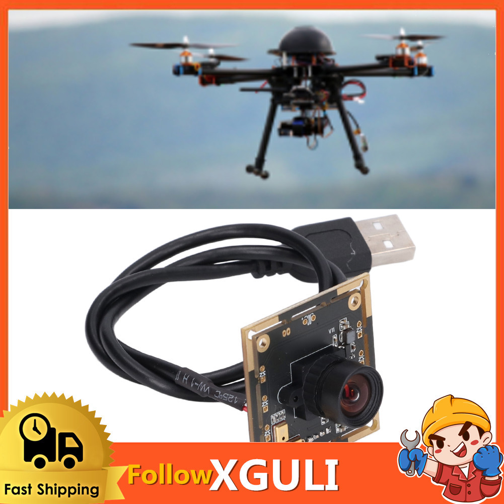 xguli โมดูลกล้อง 1MP 100 ° มุมกว้าง USB 2.0 OV9281 ชิปฟรีไดร์เวอร์อุปกรณ์เสริม