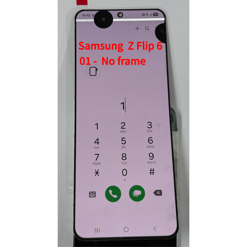 สําหรับ Samsung Z Flip6 F741 จอแสดงผล LCD SM-F741B F741N จอแสดงผล Touch Screen Digitizer อะไหล่ LCD