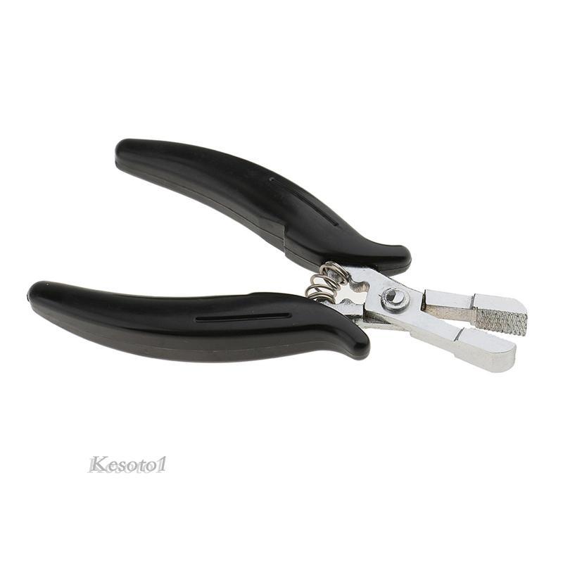 [Kesoto1] U/I/ Hair Extensions Plier Tool สําหรับแหวนไมโครและการกําจัดพันธะ