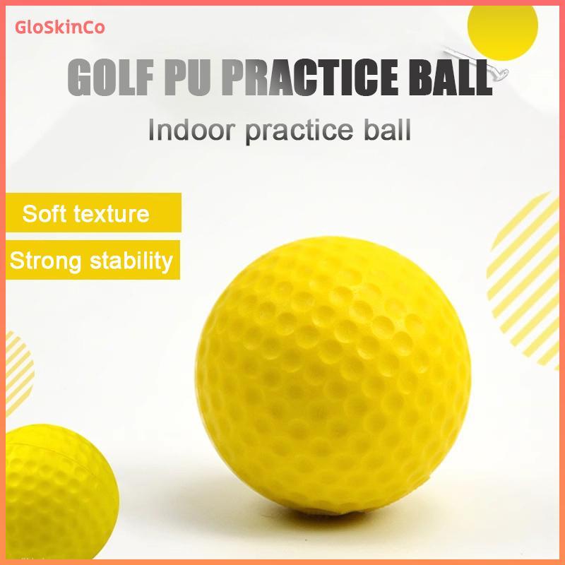 พร combedamssign 42Mm ผสมสี Pu Foam Solid Sponge Soft Ball Indoor Golf Practice Ball Toy Ball COD