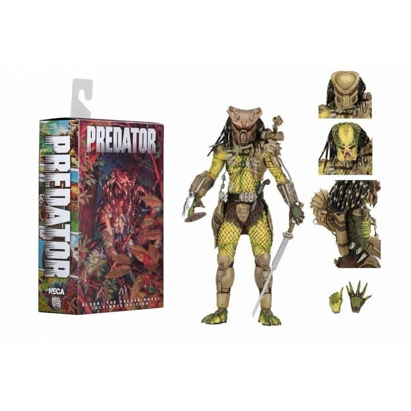 【พร้อมส่ง】NECA feral predator figure avp neca hiya predator wolf แท้ แท้ badlands prey the figure NE