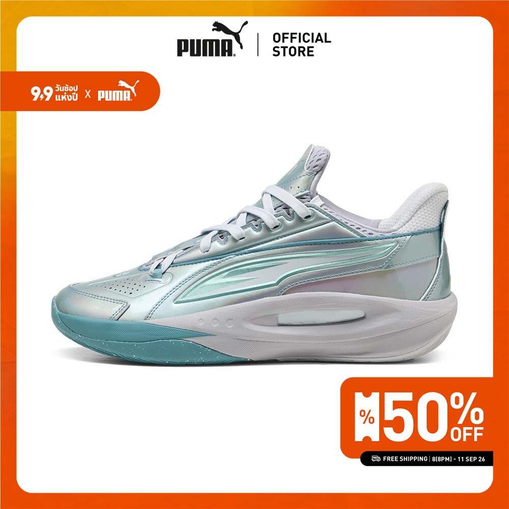 PUMA Basketball รองเท้าบาสเก็ตบอล Scoot Zeros III ยูนิเซ็กซ์ สีฟ้า - 31282701