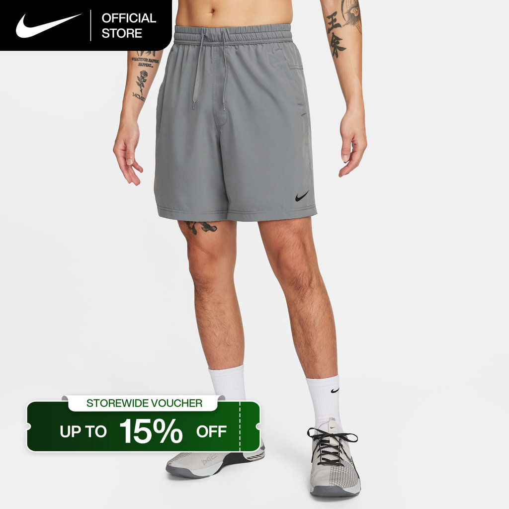Nike Dri-FIT Men's Form 7" Unlined Versatile Shorts - Smoke Grey [DV9858-084]