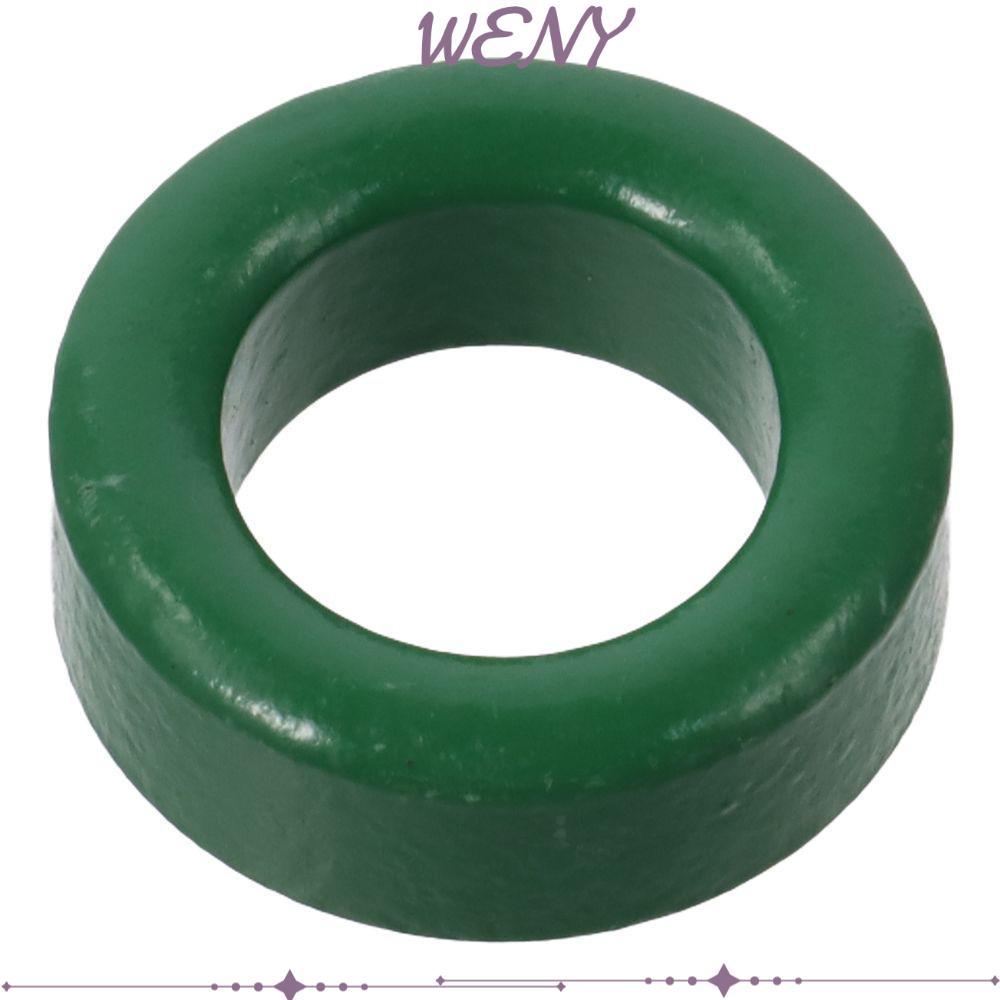WENY Toroid Ferrite Core, Restraining Interfal Power Transformer, Metal Ferrite Chokes Ring สีเขียว