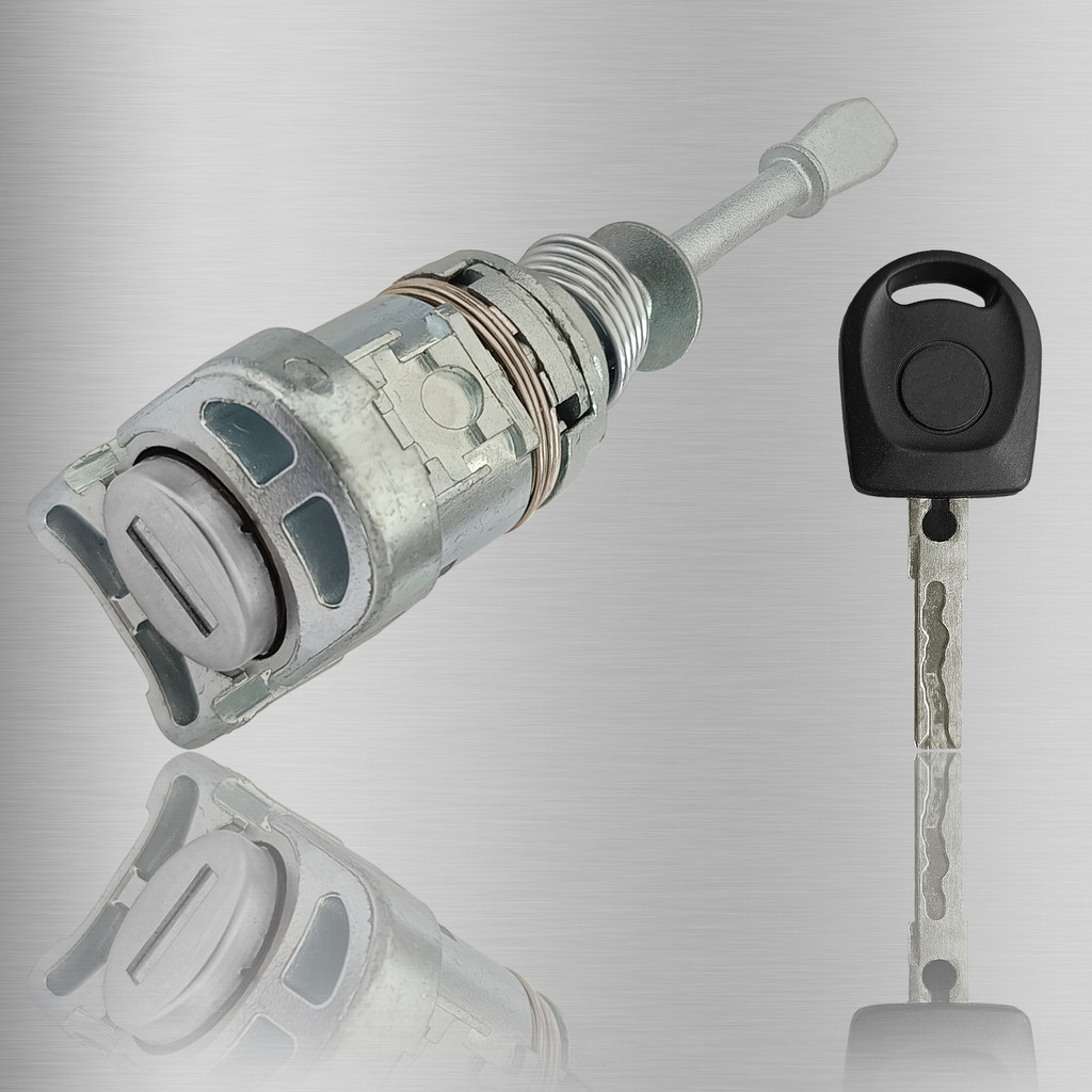 1T0837167ใช้ได้กับ 03-15 Volkswagen Touran อะไหล่รถยนต์ล็อคประตู Touran ล็อคกระบอก