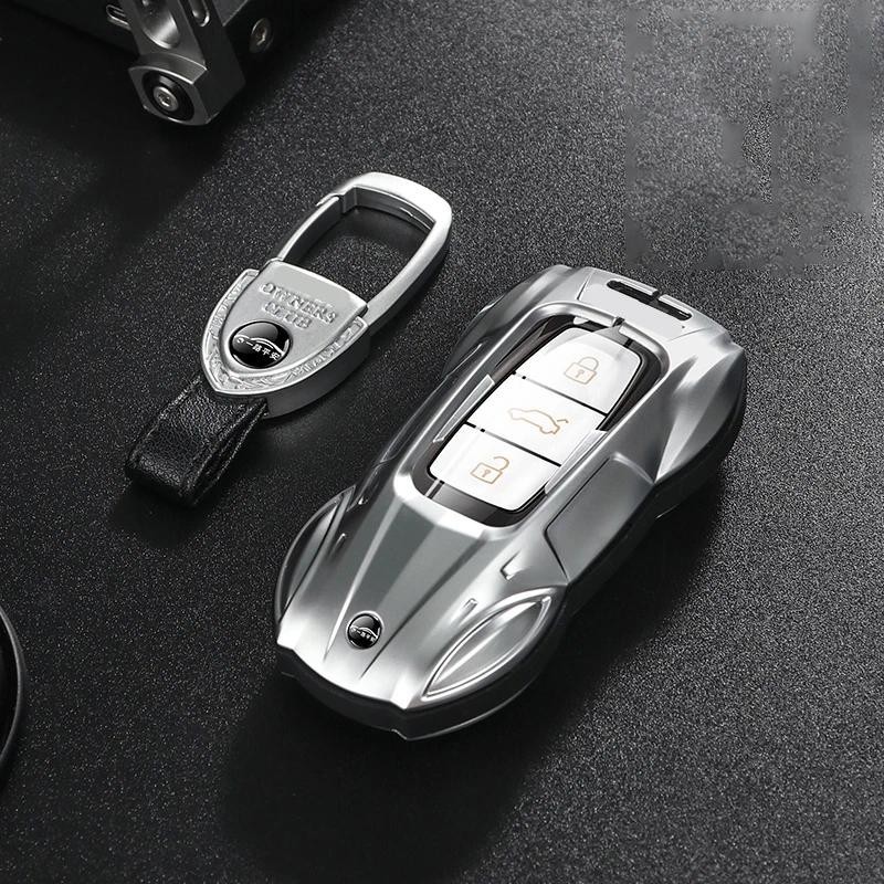 โลหะรถ Remote Key ฝาครอบ Fob สําหรับ Audi A3L A4L A5 A6L Q4 e-tron A7L Q5 Q6 RS6 RS7 TTS R8 S4 S6 S7