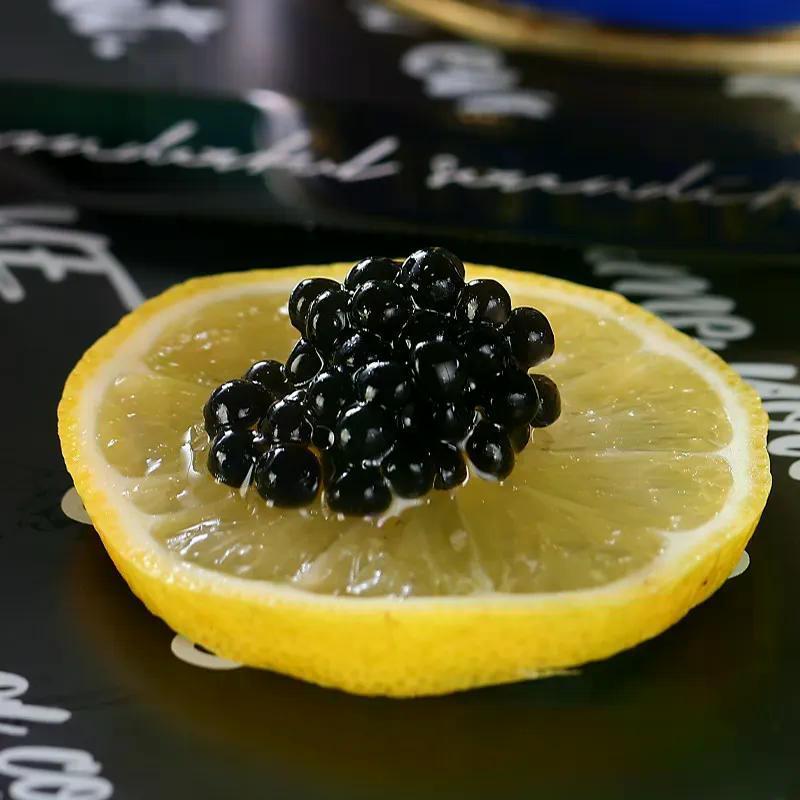 คาเวียร์รัสเซียนําเข้า Original Big Mahal Caviar Black Caviar Sushi Cuisine Caviar สังเคราะห์2026090