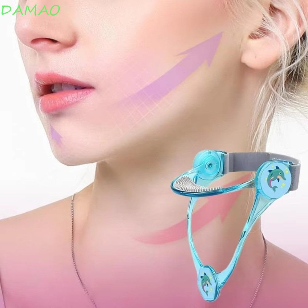 DAMAO คอรั้ง,ซิลิโคน Chin Pad ปรับคอ Stretcher, คอแก้ไข TPU พับคอสนับสนุน Home
