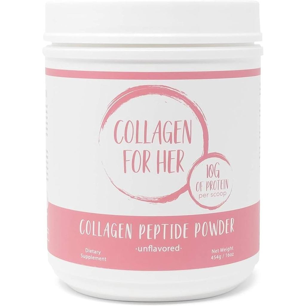 Collagen For Her Hydrolyzed Collagen Peptides Grass Fed Bovine