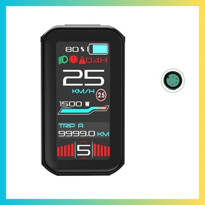 Ebike จอแสดงผล VD18MT 5Pin สําหรับ UART Protocol จักรยานไฟฟ้าคอมพิวเตอร์สําหรับไดรฟ์กลาง Motorrumsti