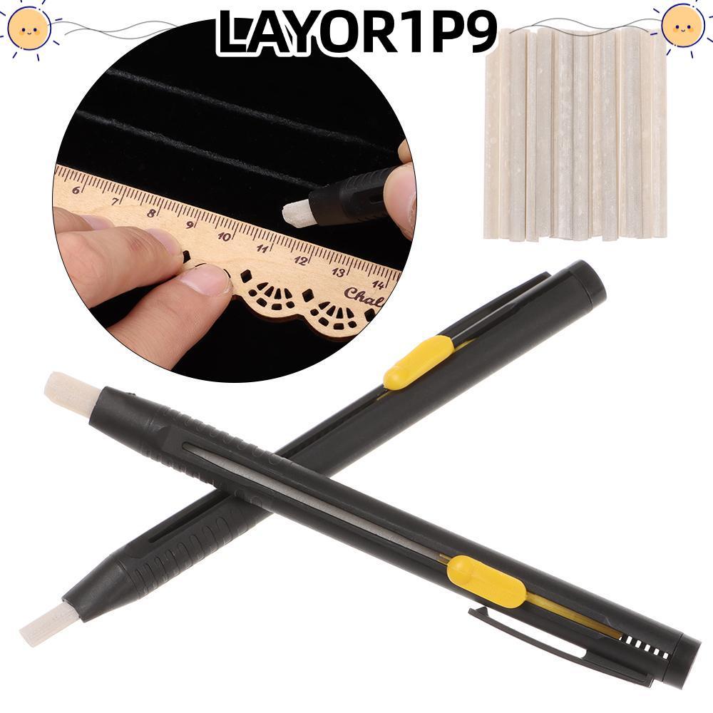 LAYOR1P9 ปากกามาร์กเกอร์ผ้า DIY Essentials อุปกรณ์เสริมเสื้อผ้า Crafting Tailoring