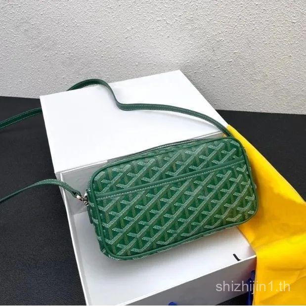 YNWM Ready Stock Goyard Goyard Cap Vert พร้อมจี้ Y-Shaped Presbyopic กระเป๋ากล้องกระเป๋าสะพายไหล่ผ้า