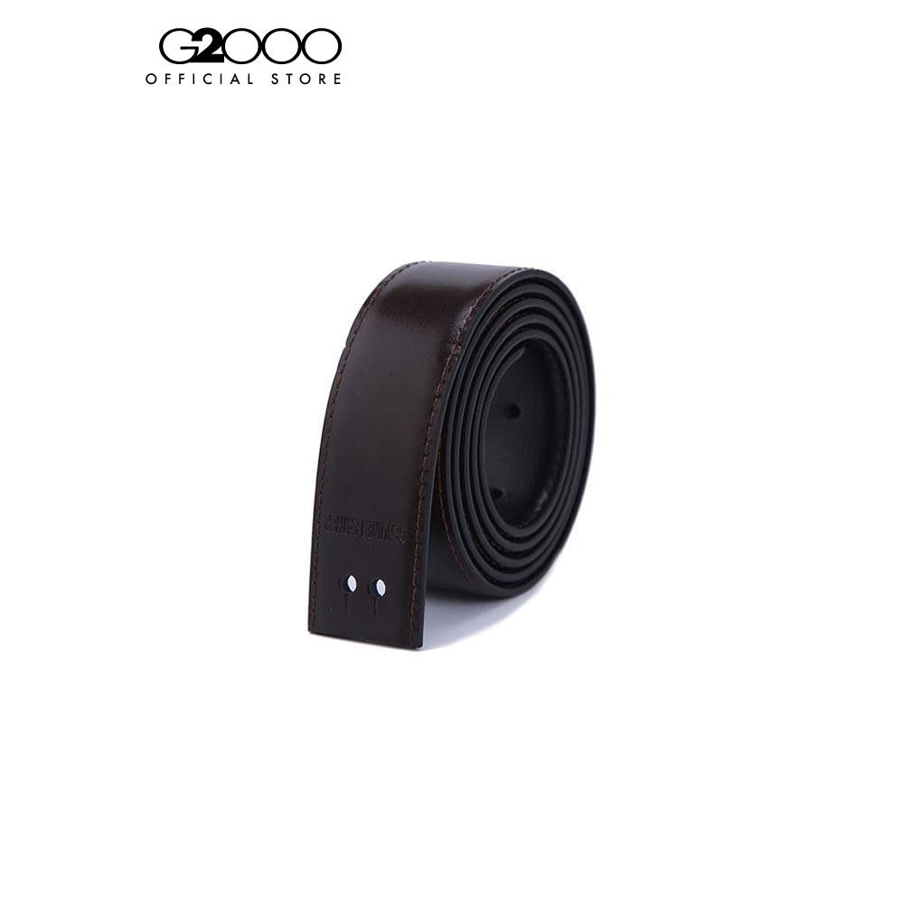 G2000 เข็มขัดหนังแท้ ผู้ชาย รุ่น 1810803099 BLACK