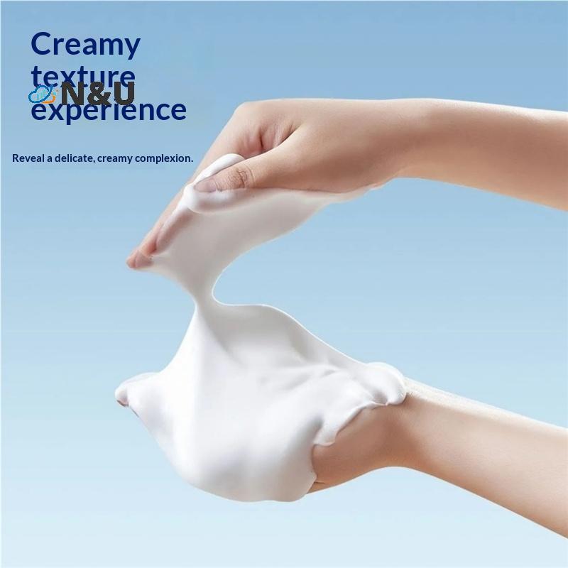 N&U Hydrating Creamy Foamer Face Wash Bubble Maker สําหรับกิจวัตรยามเช้าที่สดชื่น 145ml