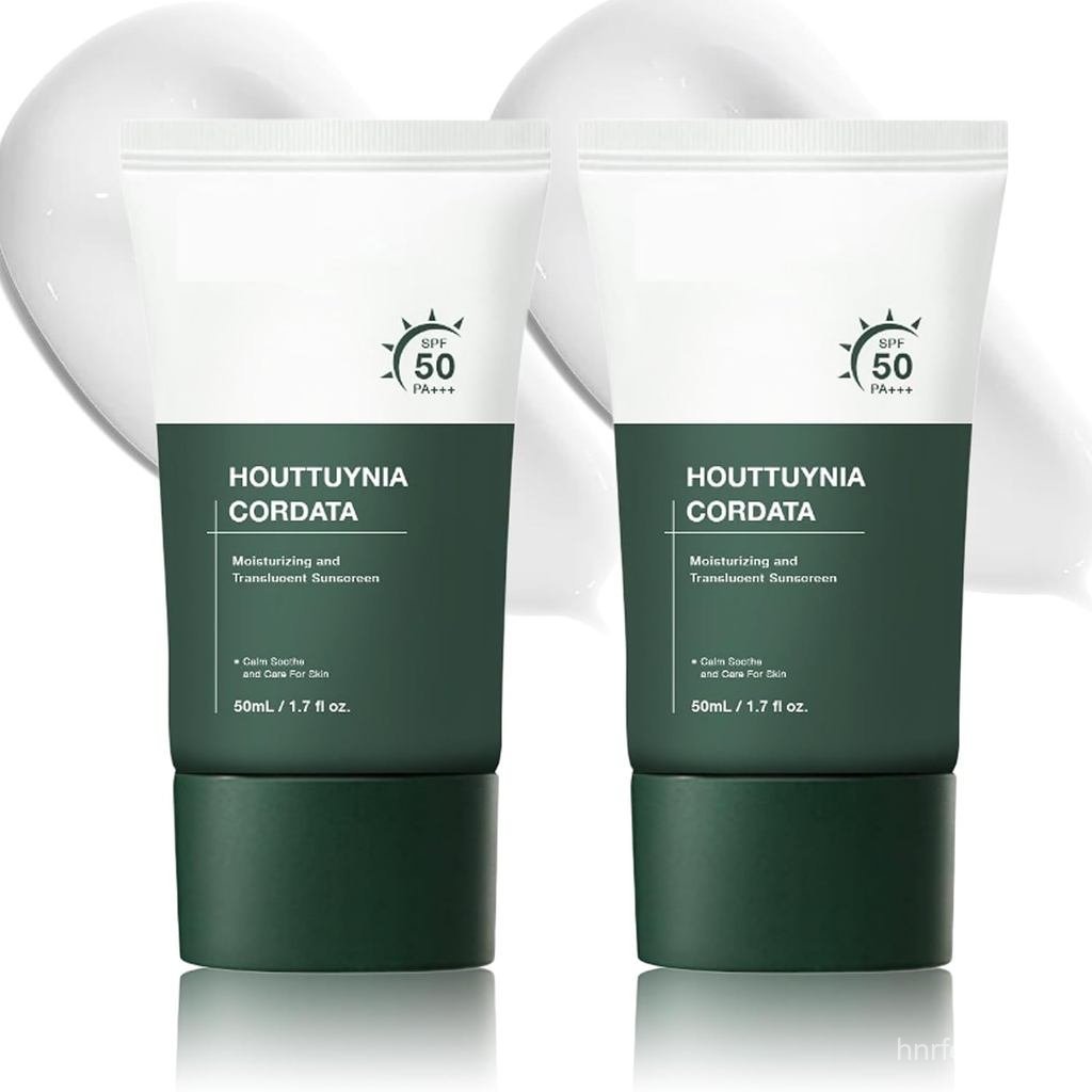 Silky Moisture Sunscreen SPF 50+ สําหรับผิวหน้า - ครีมกันแดดเกาหลีน้ําหนักเบา สูตรเพิ่มความชุ่มชื้น 
