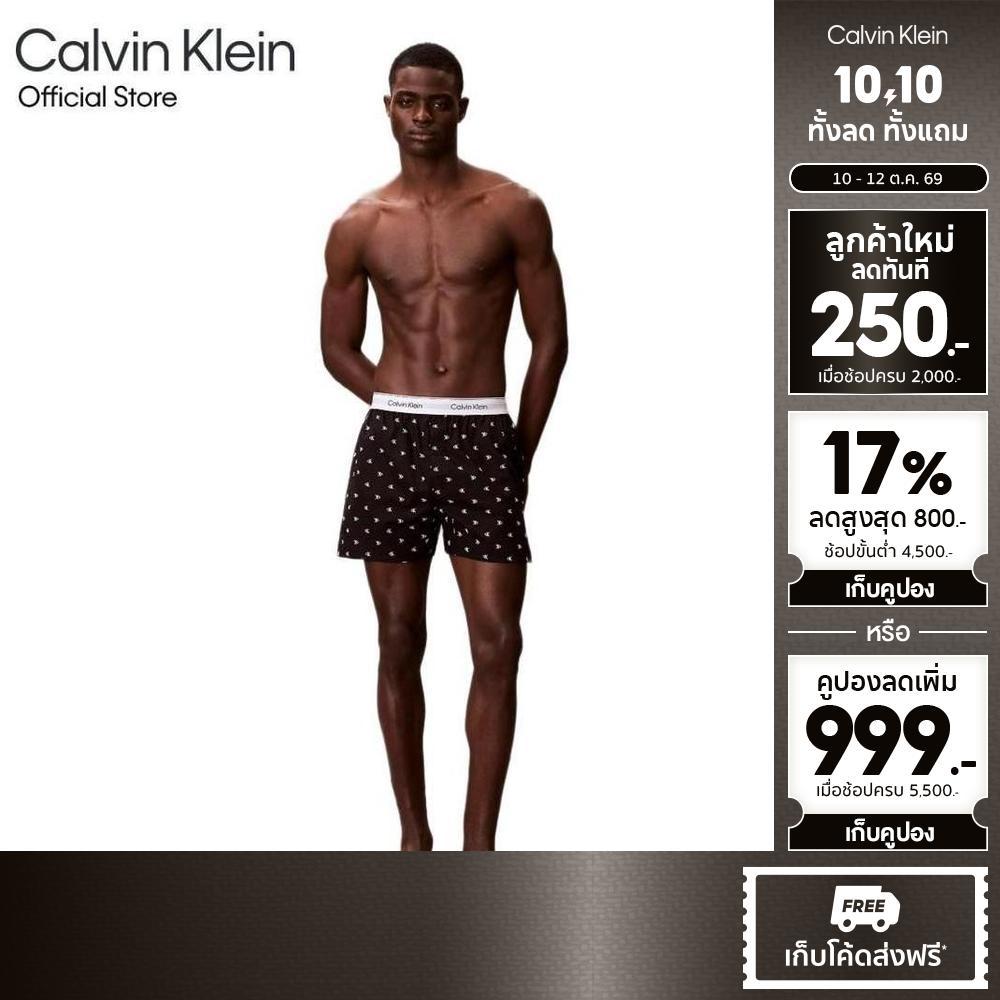 CALVIN KLEIN بوكسر رجالي قطن بوبلين — أسود — صورة 2