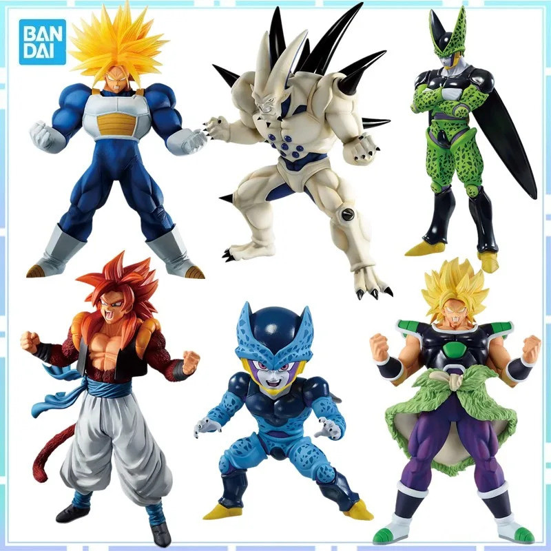 Bandai Dragon Ball Ichiban Kuji Vegeta Gogeta เซลล์ Broly Vegeta Son Goku Trunks Pvc Action Figure ข