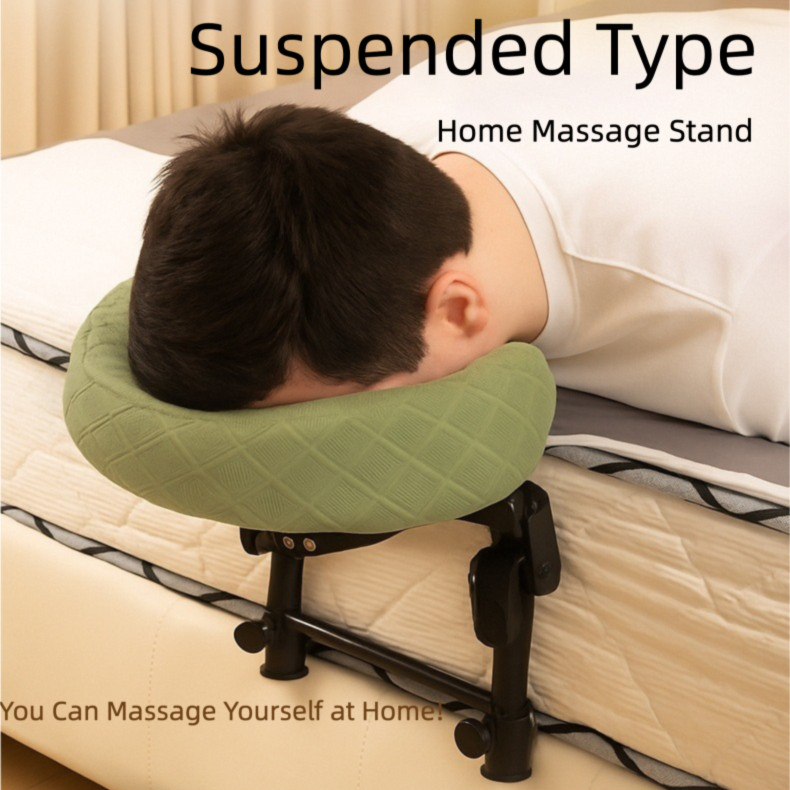 🍎 ขาตั้งหมอนนวดลอยฟ้า เครื่องมือเล่นมือถือบนเตียง ขาตั้งสำหรับบ้านที่มีรูสำหรับนอนคว่ำ เตียงนวดสำหรับบ้าน เตียงความงามพกพาพับได้ ขาตั้งหมอนสำหรับการรักษาด้วย뜸และบำบัดที่บ้าน หมอนสำหรับฟื้นฟูหลังการผ่าตัดดวงตาชั้นวางของ หมอนสุขภาพ หมอนรองคอ