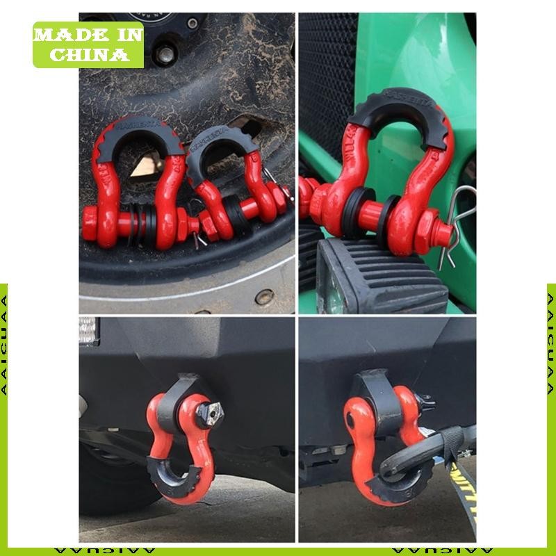 AA D-Ring Shackle Isolation ชุดเครื่องซักผ้าตัดหญ้ากันชนสําหรับ 3 4 5 8 Off-Road