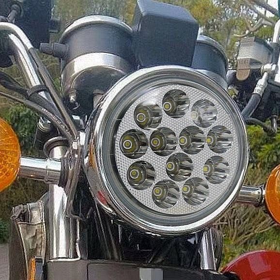Motorcycle LED Headlight Prince 125 Light Tricycle Light Motorcycle Light